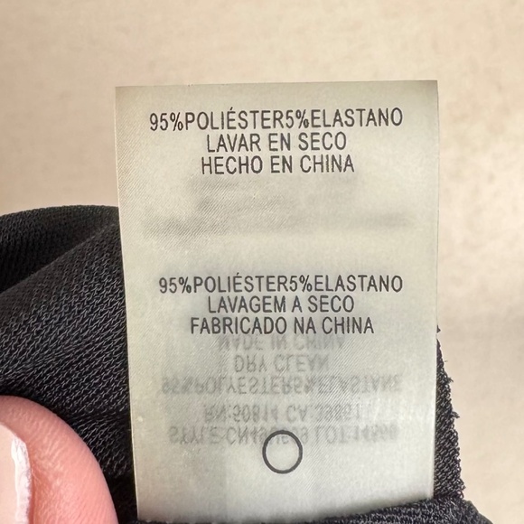 Elie Tahari Long Sleeve Black Dress - Picture 7 of 8